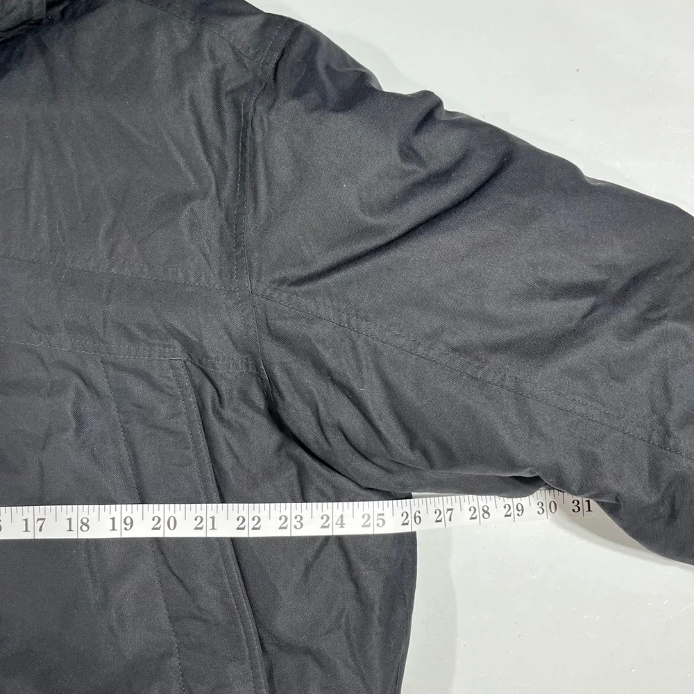 LL Bean Baxter State Parka Mens Large Goose Down Faux Fur Hood Jacket Outdoors